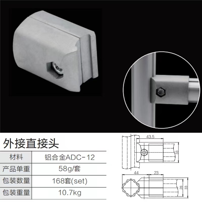 外接直接頭